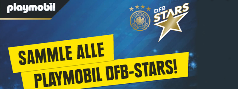 unsere Sammelaktion: PLAYMOBIL DFB-Stars